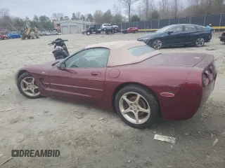 2003 Chevrolet Corvette with VIN 1G1YY32G535127480, listed as a Copart auction lot 83998584 with 0 mi miles and Salvage Title. Bid and sale history available at carsss.com. Image 2.