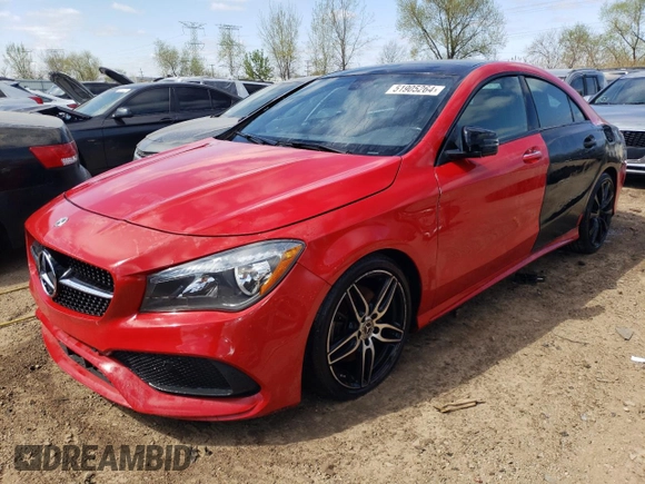 2019 Mercedes-Benz CLA 250 with VIN WDDSJ4GB2KN749124, listed as a Copart auction lot 51905264 with 110,926 mi miles and . Bid and sale history available at DreamBid. Image 1.