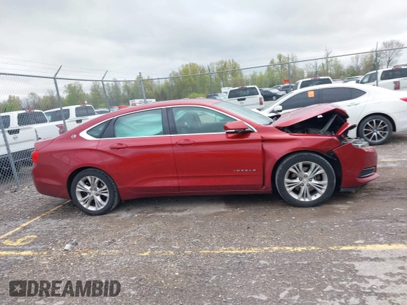 2015 Chevrolet Impala LT with VIN 2G1125S34F9294626, listed as a IAAI auction lot 42074805 with 160,201 mi miles and . Bid and sale history available at DreamBid. Image 13.