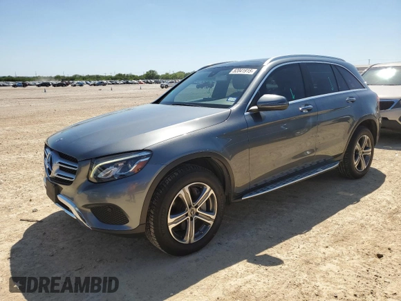 2018 Mercedes-Benz GLC 300 z VIN WDC0G4JBXJV086287, wystawiony jako Copart lot #52041915 z przebiegiem 88 387 mil mil oraz Czysty tytuł • Clean title. Historia ofert i sprzedaży dostępna na DreamBid. Obrazek 1.