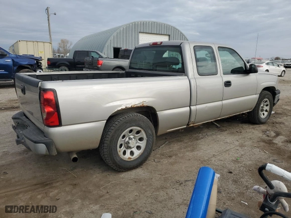 2007 Chevrolet Silverado 1500 Work Truck with VIN 1GCEC19X47Z195819, listed as a Copart auction lot 82771234 with 213,950 mi miles and Salvage Title. Bid and sale history available at carsss.com. Image 3.