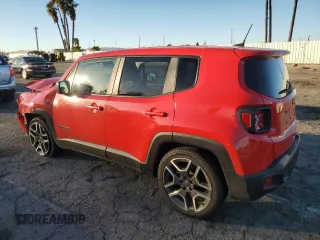 2021 Jeep Renegade Jeepster with VIN ZACNJCAB0MPM48918, listed as a Copart auction lot 42446405 with 53,186 mi miles and Salvage title. Bid and sale history available at DreamBid. Image 2.