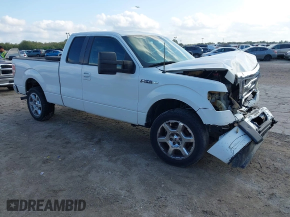 2013 Ford F-150 XL with VIN 1FTFX1ET1DFB98086, listed as a IAAI auction lot 41215419 with 158,296 mi miles and . Bid and sale history available at DreamBid. Image 1.