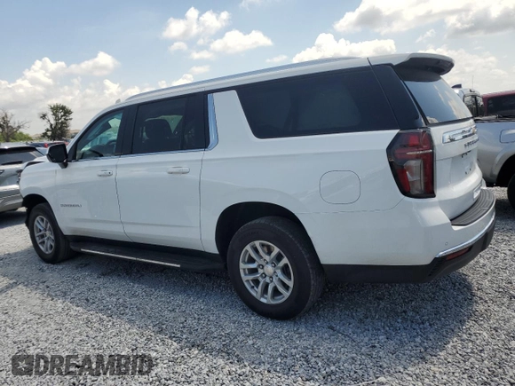 2023 Chevrolet Suburban LT z VIN 1GNSKCKD4PR204186, wystawiony jako Copart lot #57835905 z przebiegiem 59 858 mil mil oraz Czysty tytuł • Clean title. Historia ofert i sprzedaży dostępna na DreamBid. Obrazek 2.