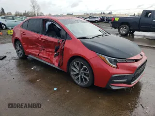 2021 Toyota Corolla XSE with VIN JTDT4MCE4MJ054997, listed as a Copart auction lot 44227115 with 108,823 mi miles and Salvage Title. Bid and sale history available at carsss.com. Image 4.