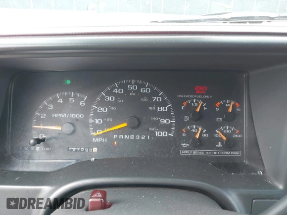 1997 Chevrolet Suburban with VIN 3GNFK16R8VG144969, listed as a IAAI auction lot 42070555 with 197,580 mi miles and . Bid and sale history available at DreamBid. Image 7.