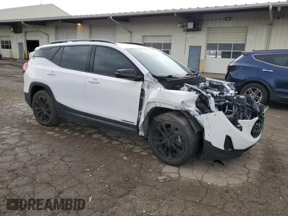 2020 GMC Terrain SLE with VIN 3GKALMEV3LL113055, listed as a Copart auction lot 50298665 with 84,303 mi miles and Clean Title. Bid and sale history available at DreamBid. Image 4.