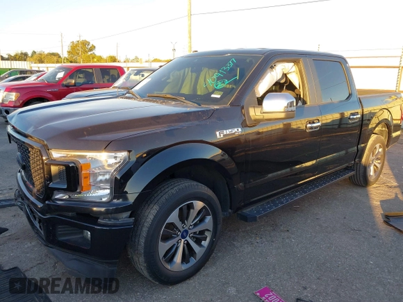 2019 Ford F-150 XL with VIN 1FTEW1CP7KKE76031, listed as a IAAI auction lot 40913377 with 56,578 mi miles and . Bid and sale history available at carsss.com. Image 17.