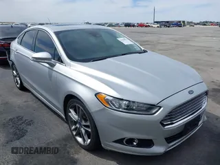 2016 Ford Fusion Titanium with VIN 3FA6P0K90GR132709, listed as a IAAI auction lot 41790873 with 63,269 mi miles and . Bid and sale history available at carsss.com. Image 1.