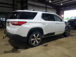 2020 Chevrolet Traverse LT with VIN 1GNEVHKW9LJ236935, listed as a Copart auction lot 56395265 with 102,336 mi miles and Salvage title. Bid and sale history available at DreamBid. Image 3.