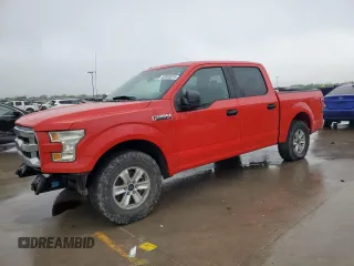 2017 Ford F-150 XL with VIN 1FTEW1C82HKD26443, listed as a Copart auction lot 52033815 with 96,335 mi miles and Clean Title. Bid and sale history available at carsss.com. Image 1.
