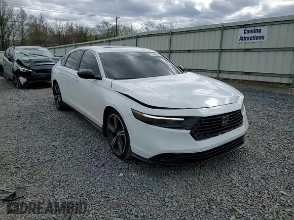 2023 Honda Accord Sport with VIN 1HGCY2F59PA046260, listed as a Copart auction lot 53189025 with 30,266 mi miles and Salvage title. Bid and sale history available at DreamBid. Image 11.