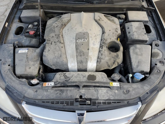 2013 Hyundai Genesis 3.8L with VIN KMHGC4DD7DU244426, listed as a Copart auction lot 52428975 with 138,692 mi miles and Salvage Title. Bid and sale history available at carsss.com. Image 11.