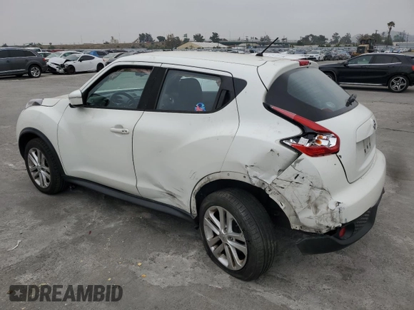 2016 Nissan Juke S с VIN JN8AF5MR2GT603540, выставлен на аукционе Copart как лот 54923135 с пробегом 79 895 миль миль и Списание • Salvage title. История ставок и продаж доступна на DreamBid. Изображение 2.