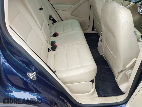 2012 Volkswagen Tiguan SE with VIN WVGBV7AX7CW552641, listed as a IAAI auction lot 42547566 with 184,617 mi miles and . Bid and sale history available at DreamBid. Image 8.