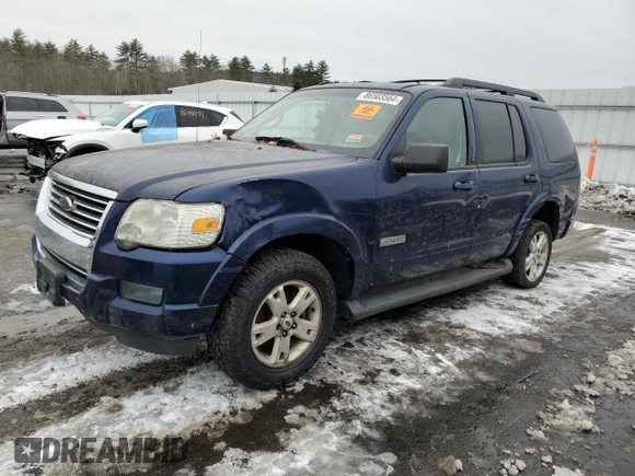 2008 Ford Explorer XLT с VIN 1FMEU73E98UA49921, выставлен на аукционе Copart как лот 57748035 с пробегом Не указан миль и На запчасти • Non repairable. История ставок и продаж доступна на DreamBid. Изображение 1.