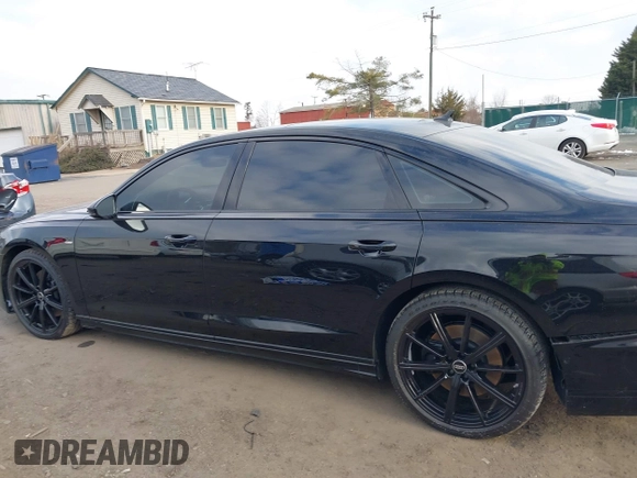 2024 Audi A8 with VIN WAULDAF84RN001962, listed as a IAAI auction lot 41289273 with 2,642 mi miles. Bid and sale history available at carsss.com. Image 15.