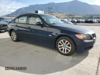 2007 BMW 3 Series 328xi with VIN WBAVC73527KP31960, listed as a Copart auction lot 59312445 with Not provided miles and Clean title. Bid and sale history available at DreamBid. Image 4.
