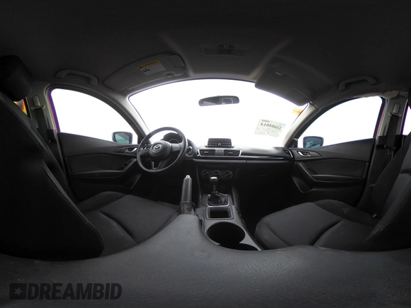 2015 Mazda 3 i SV with VIN JM1BM1T76F1270672, listed as a IAAI auction lot 41605014 with Not Provided miles. Bid and sale history available at carsss.com. Image 20.