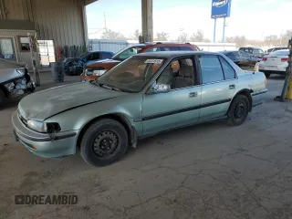 1992 Honda Accord LX with VIN 1HGCB7556NA083473, listed as a Copart auction lot 49331615 with 338,208 mi miles and Salvage Title. Bid and sale history available at carsss.com. Image 1.