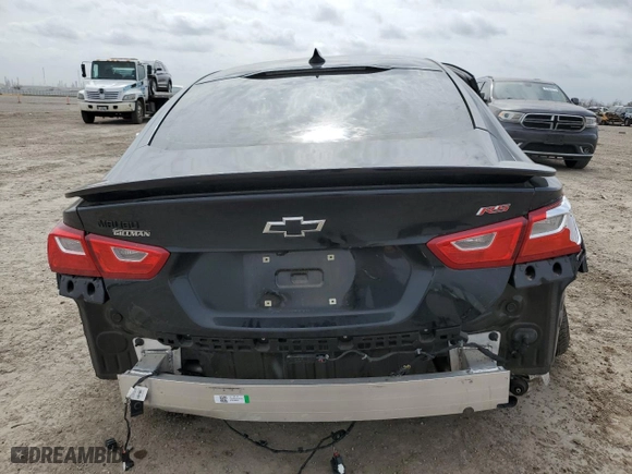 2024 Chevrolet Malibu RS with VIN 1G1ZG5ST6RF204618, listed as a Copart auction lot 48176215 with 13,993 mi miles and Salvage Title. Bid and sale history available at carsss.com. Image 6.