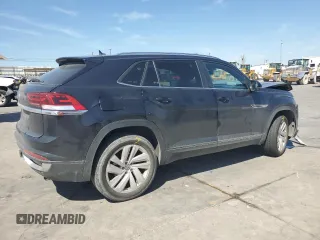 2023 Volkswagen Atlas SE with VIN 1V2JE2CA6PC204816, listed as a Copart auction lot 72651884 with 61,197 mi miles and Salvage title. Bid and sale history available at DreamBid. Image 3.