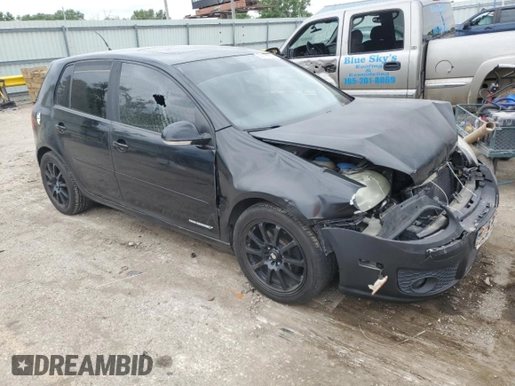 2009 Volkswagen Rabbit S z VIN WVWDB71K49W021674, wystawiony jako Copart lot #56115715 z przebiegiem 159 860 mil mil oraz Szkoda całkowita • Salvage title. Historia ofert i sprzedaży dostępna na DreamBid. Obrazek 4.