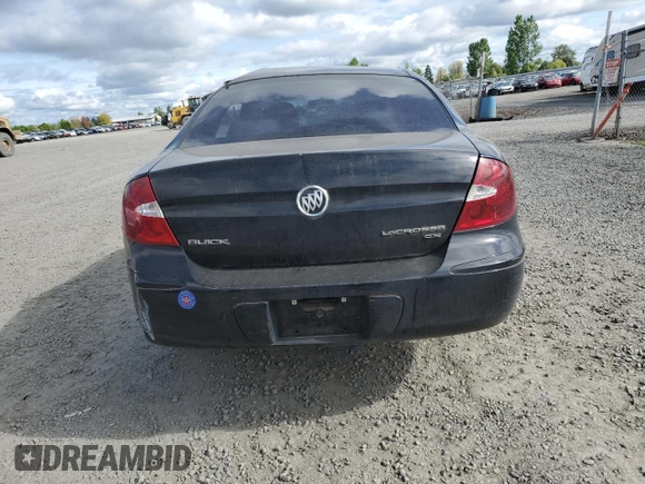 2006 Buick LaCrosse CX с VIN 2G4WC552461258930, выставлен на аукционе Copart как лот 54711075 с пробегом 138 428 миль миль и Списание • Salvage title. История ставок и продаж доступна на DreamBid. Изображение 6.