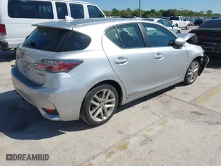 2016 Lexus CT 200h Hybrid with VIN JTHKD5BH9G2254560, listed as a IAAI auction lot 41773017 with 91,404 mi miles. Bid and sale history available at carsss.com. Image 4.