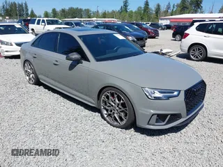 2019 Audi S4 Premium Plus z VIN WAUB4AF48KA006054, wystawiony jako IAAI lot #42342405 z przebiegiem Nie podano mil oraz . Historia ofert i sprzedaży dostępna na DreamBid. Obrazek 1.