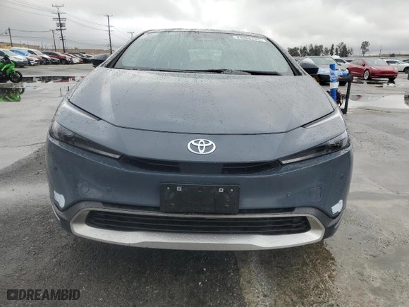 2023 Toyota Prius Prime SE with VIN JTDACACU9P3008882, listed as a Copart auction lot 44068475 with 19,723 mi miles and Salvage Title. Bid and sale history available at carsss.com. Image 5.