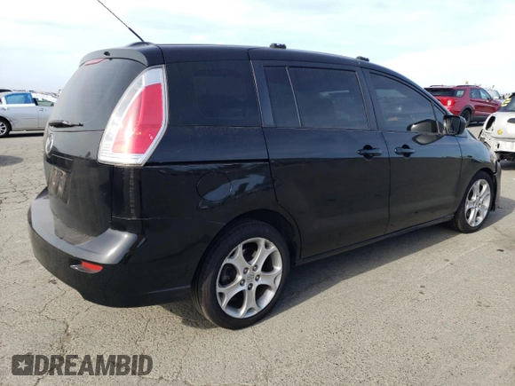 2010 Mazda 5 Sport with VIN JM1CR2WL0A0376490, listed as a Copart auction lot 54606765 with 196,773 mi miles and Clean Title. Bid and sale history available at carsss.com. Image 3.