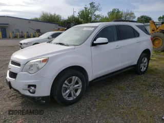 2012 Chevrolet Equinox LT w/1LT with VIN 2GNALDEK5C1192299, listed as a Copart auction lot 53359435 with 163,258 mi miles and Clean Title. Bid and sale history available at carsss.com. Image 1.