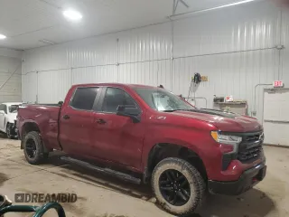 2022 Chevrolet Silverado 1500 LT Trail Boss with VIN 3GCUDFELXNG604797, listed as a Copart auction lot 87466664 with 36,182 mi miles and Salvage Title. Bid and sale history available at DreamBid. Image 4.