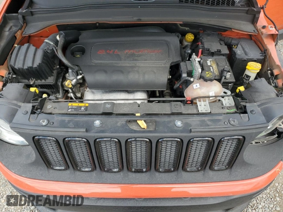 2017 Jeep Renegade Altitude с VIN ZACCJABB6HPE65984, выставлен на аукционе Copart как лот 55086095 с пробегом 109 727 миль миль и Списание • Salvage title. История ставок и продаж доступна на DreamBid. Изображение 11.