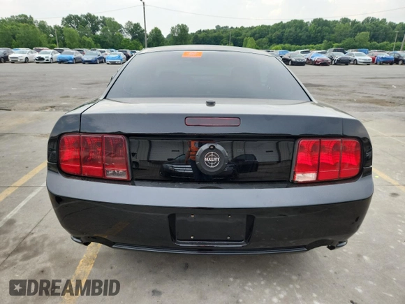 2008 Ford Mustang GT Deluxe with VIN 1ZVHT82H085178451, listed as a Copart auction lot 59761215 with 143,827 mi miles and Salvage title. Bid and sale history available at DreamBid. Image 6.