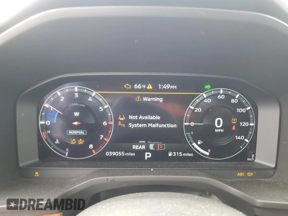 2022 Mitsubishi Outlander SEL z VIN JA4J4VA88NZ030435, wystawiony jako Copart lot #56203155 z przebiegiem 39 055 mil mil oraz Szkoda całkowita • Salvage title. Historia ofert i sprzedaży dostępna na DreamBid. Obrazek 9.