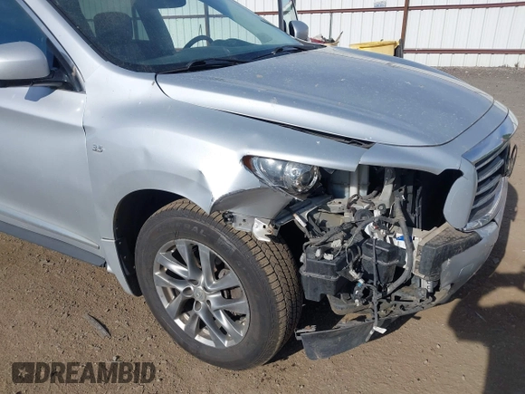 2015 Infiniti QX60 with VIN 5N1AL0MM8FC540482, listed as a IAAI auction lot 42221982 with 125,104 mi miles and . Bid and sale history available at DreamBid. Image 6.