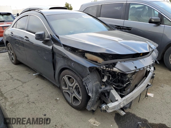 2019 Mercedes-Benz CLA 250 with VIN WDDSJ4EB1KN720118, listed as a Copart auction lot 44246364 with 50,466 mi miles and . Bid and sale history available at DreamBid. Image 4.
