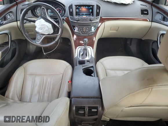 2014 Buick Regal Premium I z VIN 2G4GN5EX2E9236354, wystawiony jako Copart lot #56897205 z przebiegiem 77 147 mil mil oraz Szkoda całkowita • Salvage title. Historia ofert i sprzedaży dostępna na DreamBid. Obrazek 8.