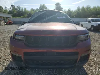 2024 Jeep Grand Cherokee Limited с VIN 1C4RJKBG8R8586598, выставлен на аукционе Copart как лот 54183065 с пробегом 4 962 миль миль и Списание • Salvage title. История ставок и продаж доступна на DreamBid. Изображение 5.