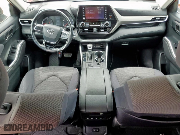 2020 Toyota Highlander LE with VIN 5TDBZRBH5LS515485, listed as a Copart auction lot 62426155 with 100,089 mi miles and Salvage title. Bid and sale history available at DreamBid. Image 8.