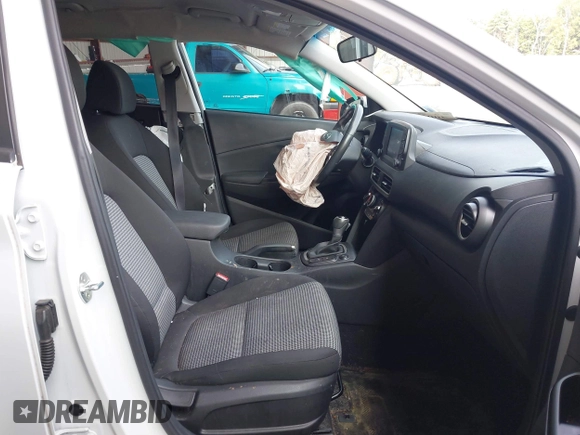 2020 Hyundai Kona SEL with VIN KM8K2CAA1LU463785, listed as a IAAI auction lot 40055542 with 58,258 mi miles. Bid and sale history available at carsss.com. Image 5.