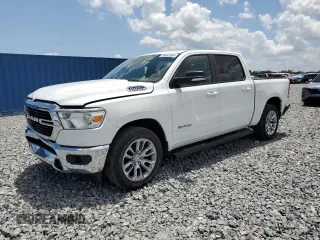 2021 Ram 1500 Lone Star with VIN 1C6RREFT8MN743548, listed as a Copart auction lot 60967705 with 59,023 mi miles and Salvage title. Bid and sale history available at DreamBid. Image 1.