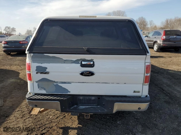 2010 Ford F-150 XL with VIN 1FTFW1EV1AKE30290, listed as a Copart auction lot 47589715 with 219,348 mi miles and Salvage Title. Bid and sale history available at carsss.com. Image 6.