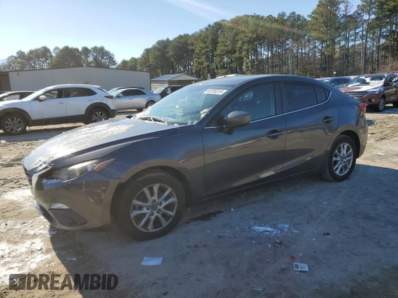 2014 Mazda 3 i Touring with VIN JM1BM1V76E1120332, listed as a Copart auction lot 88705515 with 140,023 mi miles and Salvage Title. Bid and sale history available at DreamBid. Image 1.