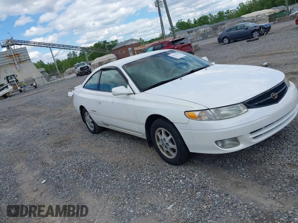 1999 Toyota Solara SE with VIN 2T1CF22PXXC233661, listed as a IAAI auction lot 42196878 with 157,682 mi miles. Bid and sale history available at carsss.com. Image 1.