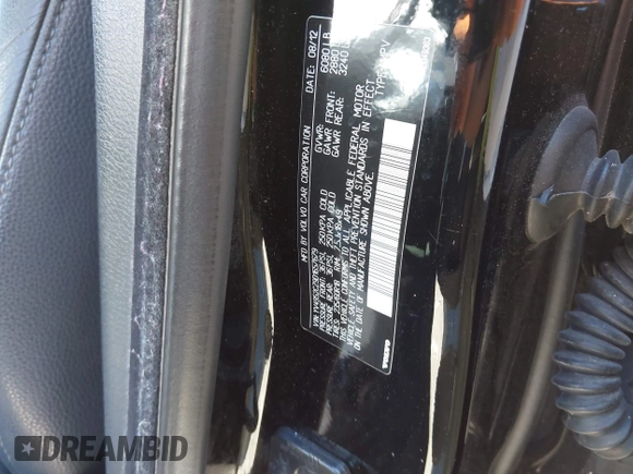 2013 Volvo XC90 Premier Plus with VIN YV4952CZ9D1657679, listed as a IAAI auction lot 41823464 with 126,000 mi miles and . Bid and sale history available at DreamBid. Image 9.