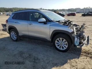 2022 Toyota Corolla Cross LE with VIN 7MUCAAAG0NV010646, listed as a Copart auction lot 72151744 with 59,273 mi miles and Salvage title. Bid and sale history available at DreamBid. Image 4.