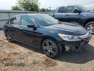 2016 Honda Accord Sport with VIN 1HGCR2F55GA034359, listed as a Copart auction lot 64686764 with 119,533 mi miles and Salvage Title. Bid and sale history available at DreamBid. Image 4.